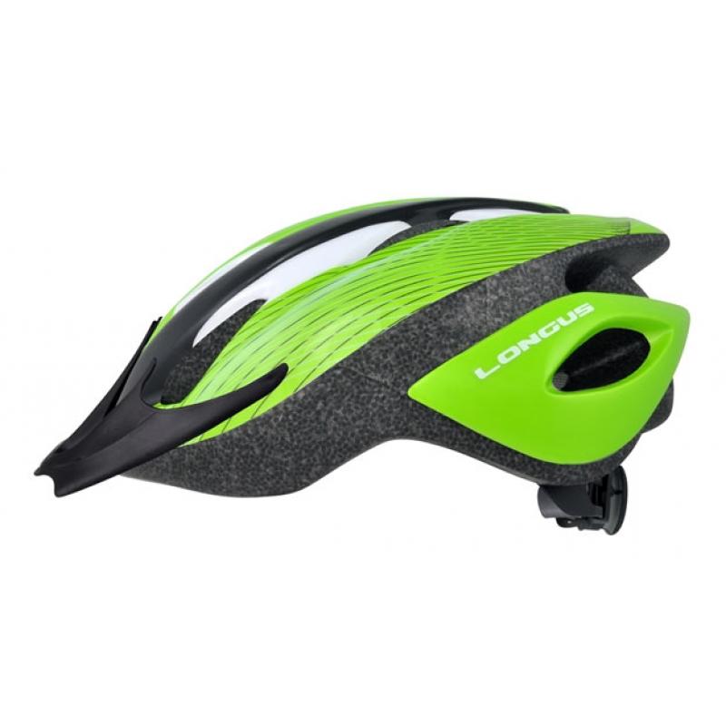 Купить Шлем Longus HELIOS 2.0 зеленый разм S/M, 54-58см